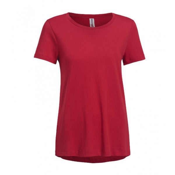 Expert Women's Scarlet American MoCA Bay Short Sleeve Crew: A Versatile Wardrobe Essential