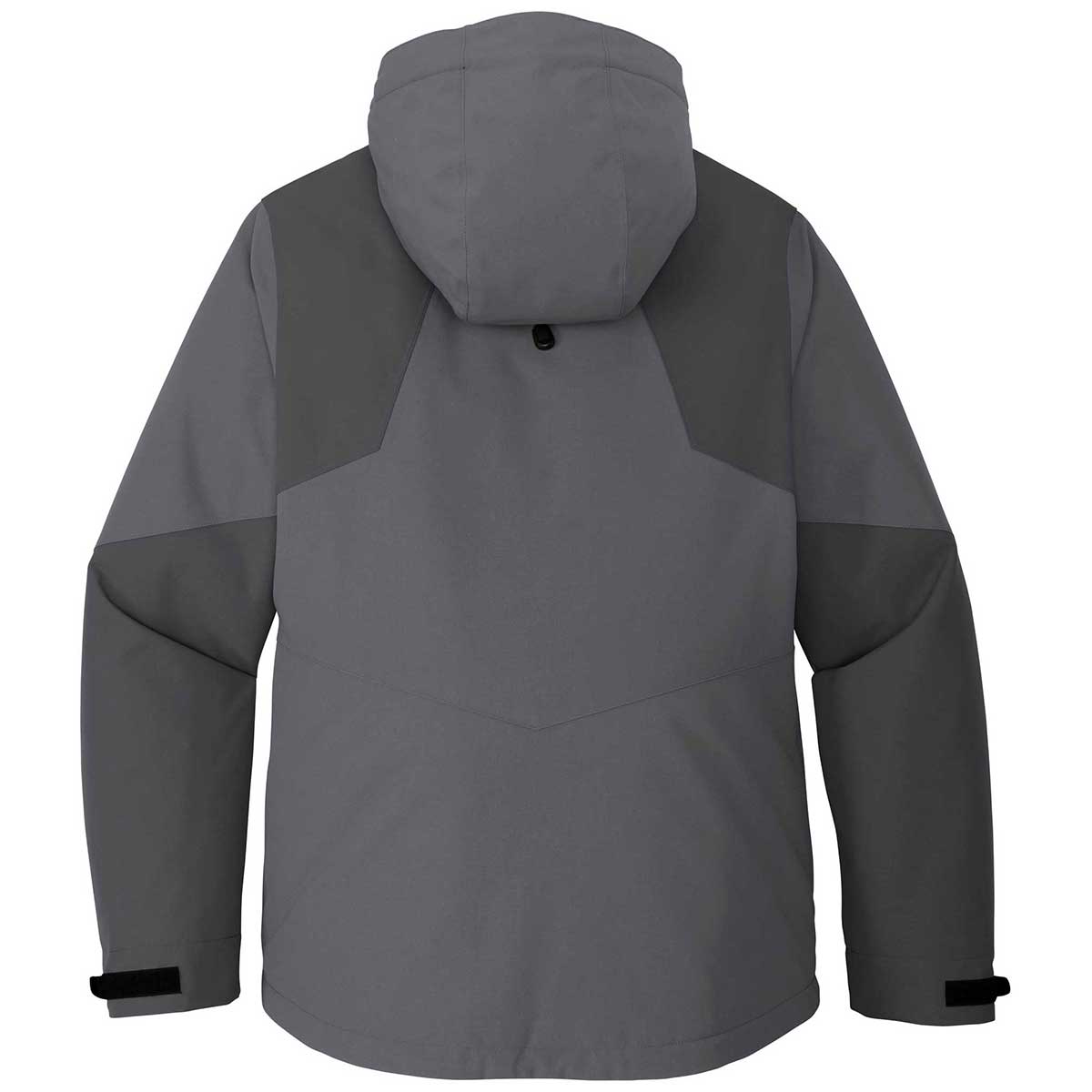 Port Authority Women's Shadow Grey/Storm Grey Insulated Waterproof Tech Jacket - Ideal for Outdoor Work