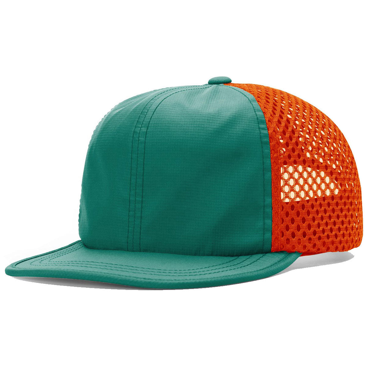 Richardson Teal/Orange Rogue Hat - The Ultimate Outdoor Promotional Hat