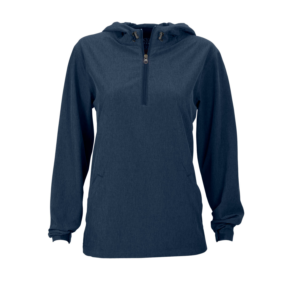 Vantage Women's Denim Stretch Pullover Anorak - A Fashionable Corporate Outerwear
