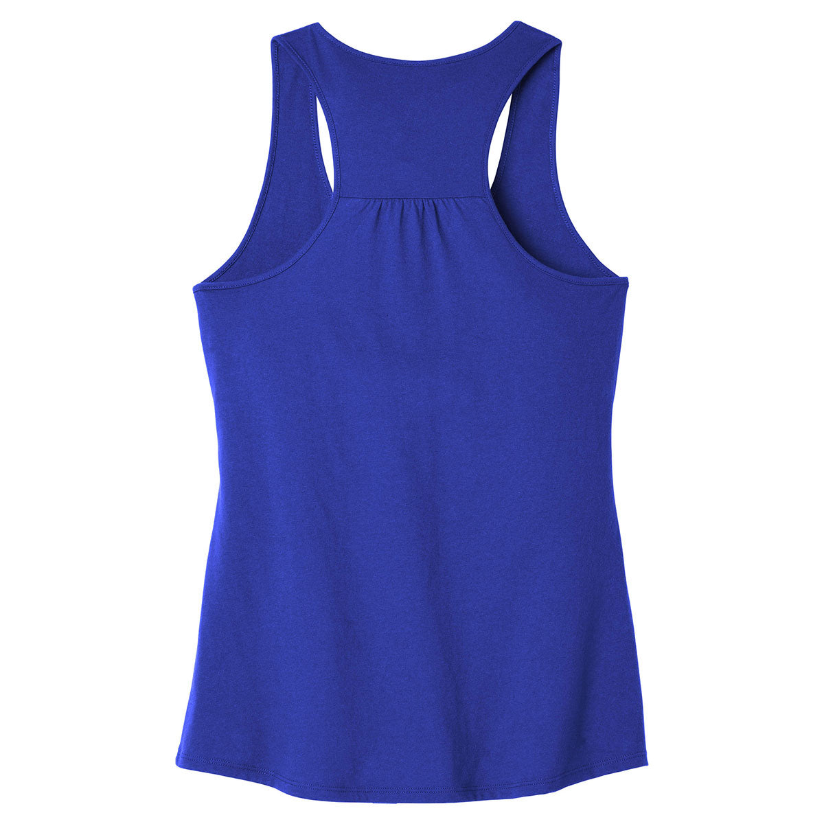 District Women's Deep Royal V.I.T. Gathered Back Tank: A Fashionable Essential