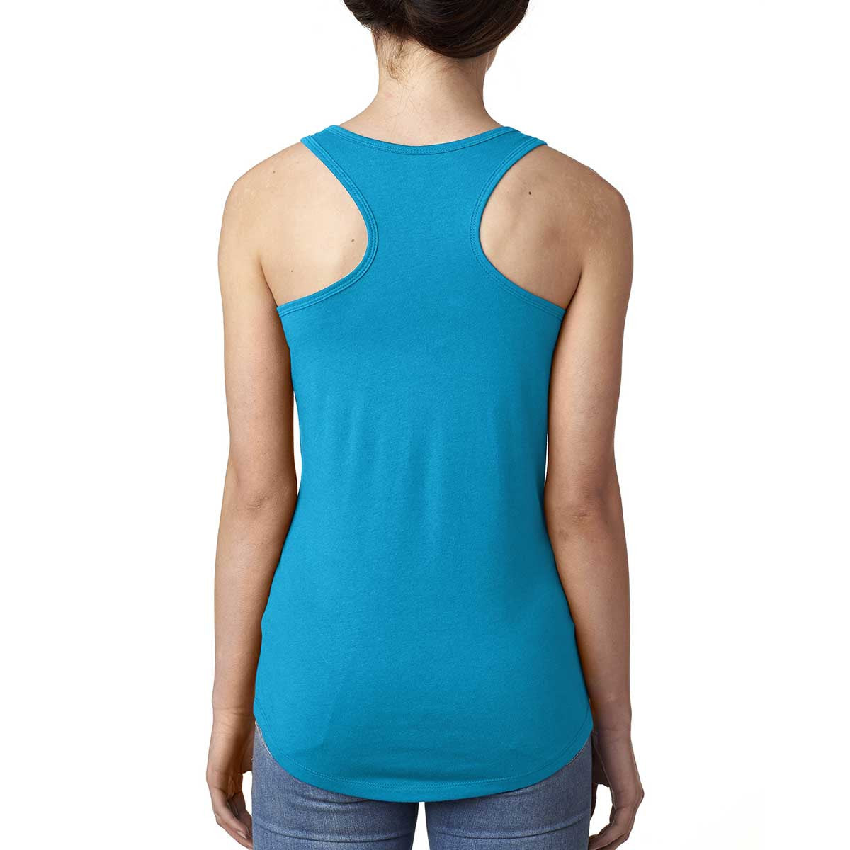 Next Level Women's Stunning Turquoise Ideal Racerback Tank