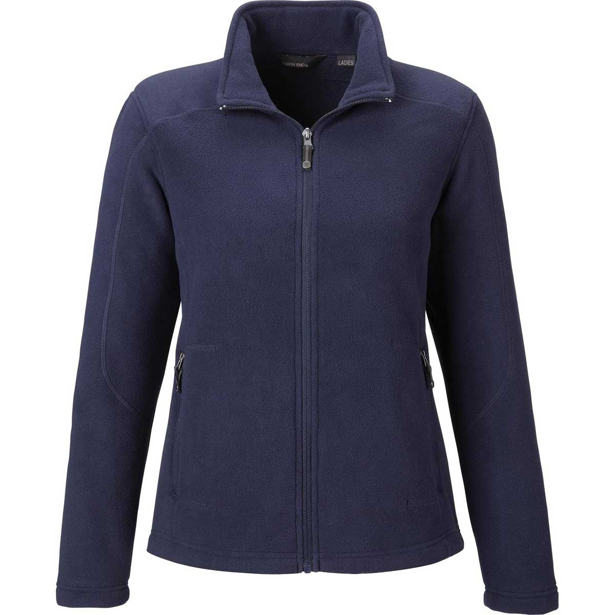 North End Women's Stunning Navy Voyage Fleece Jacket - A Must-Have!