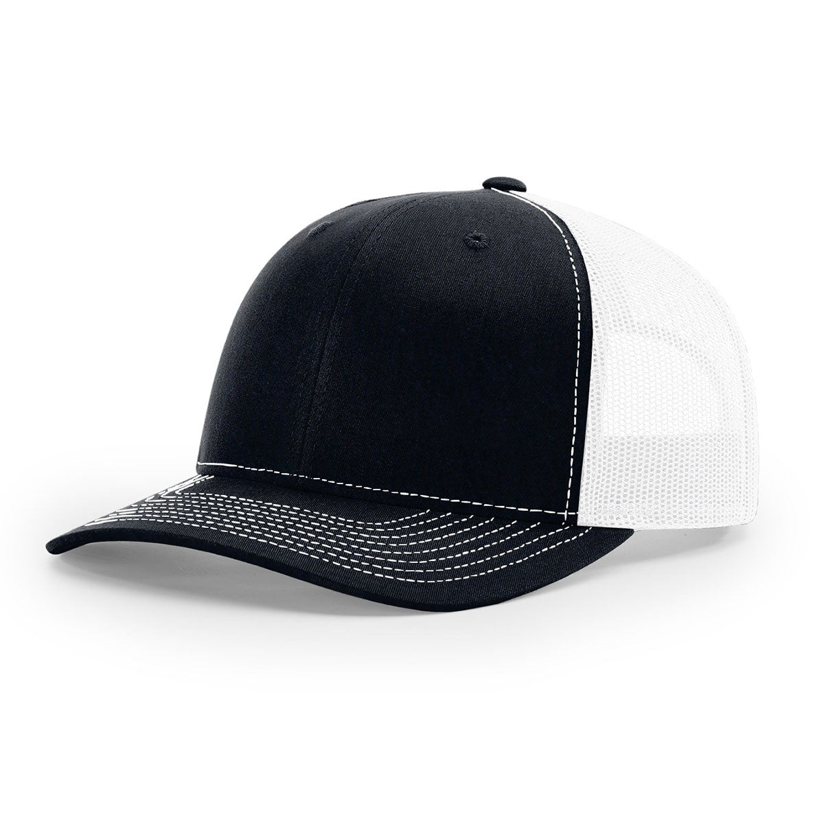 Richardson Navy/White Eco-Friendly Trucker Cap - Customizable for Your Brand