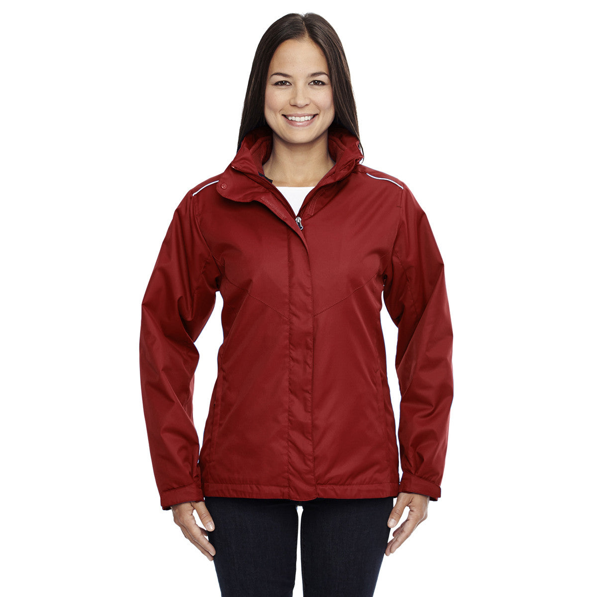 Core 365 Women's Classic Red Region 3-in-1 Fleece-Lined Jacket: Your Ultimate Cold-Weather Companion