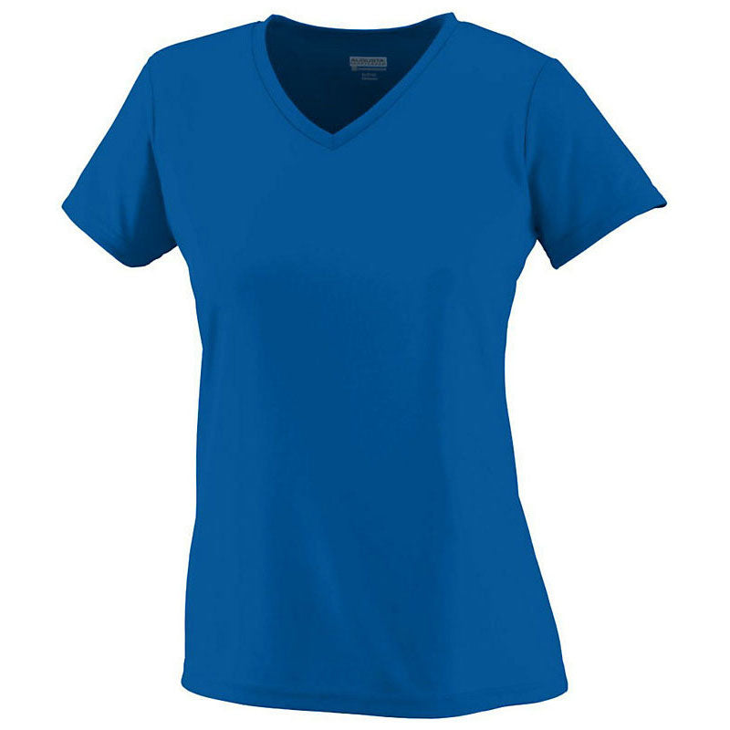 Augusta Sportswear Women's Royal Wicking T-Shirt - A Must-Have for Active Ladies