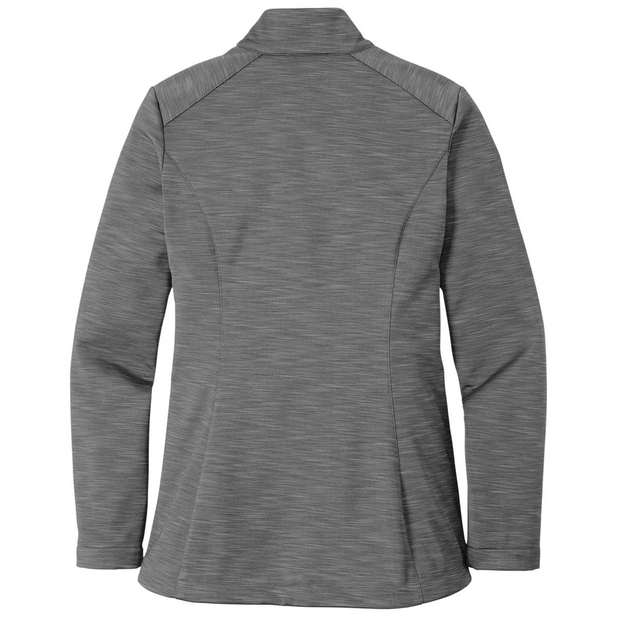 Port Authority Women's Graphite Heather Stream Soft Shell Jacket - A Stylish Outdoor Essential