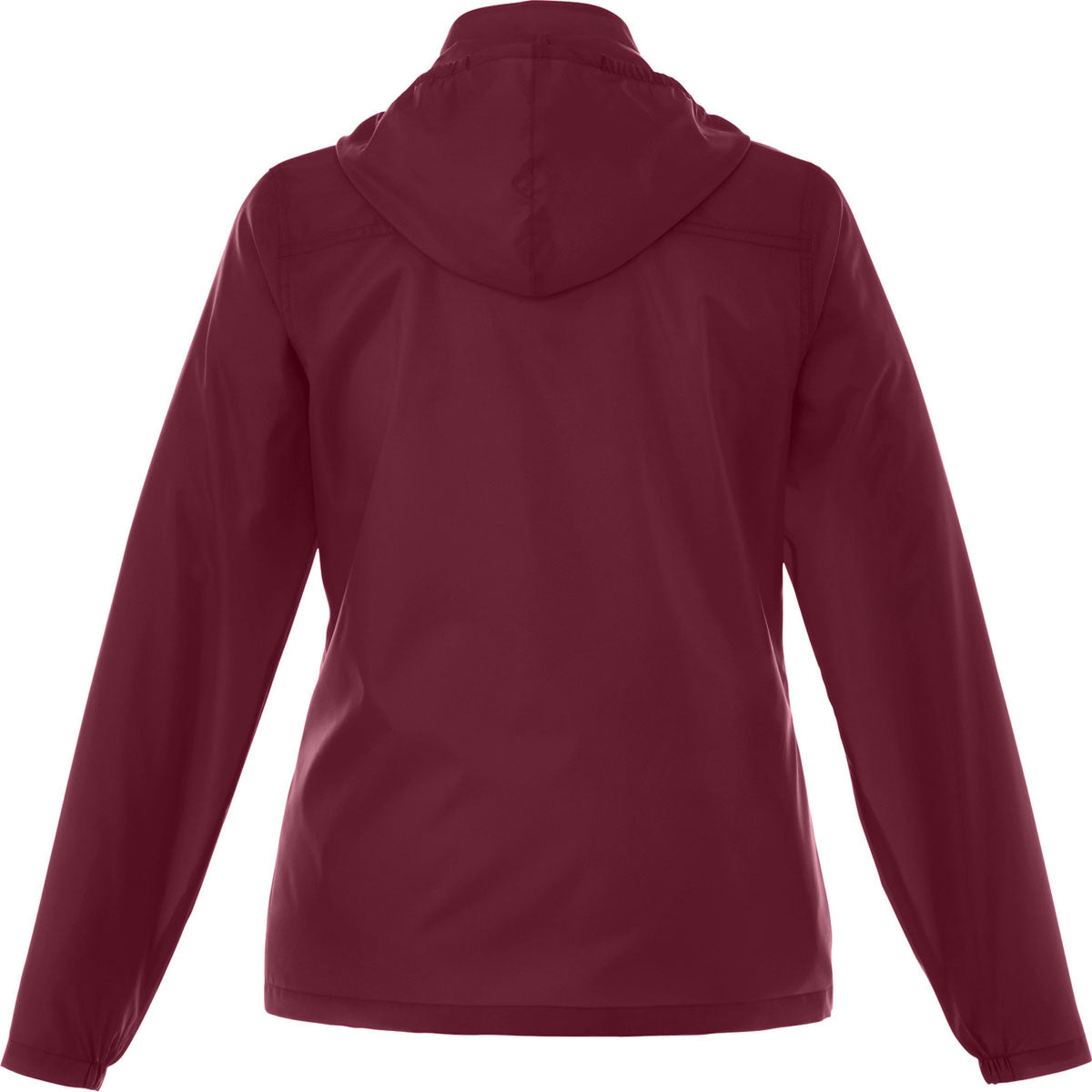 Elevate Women's Stunning Maroon Darien Packable Jacket