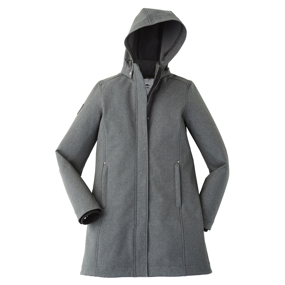 Roots73 Women's Stunning Dark Charcoal Mix Elkpoint Softshell Jacket