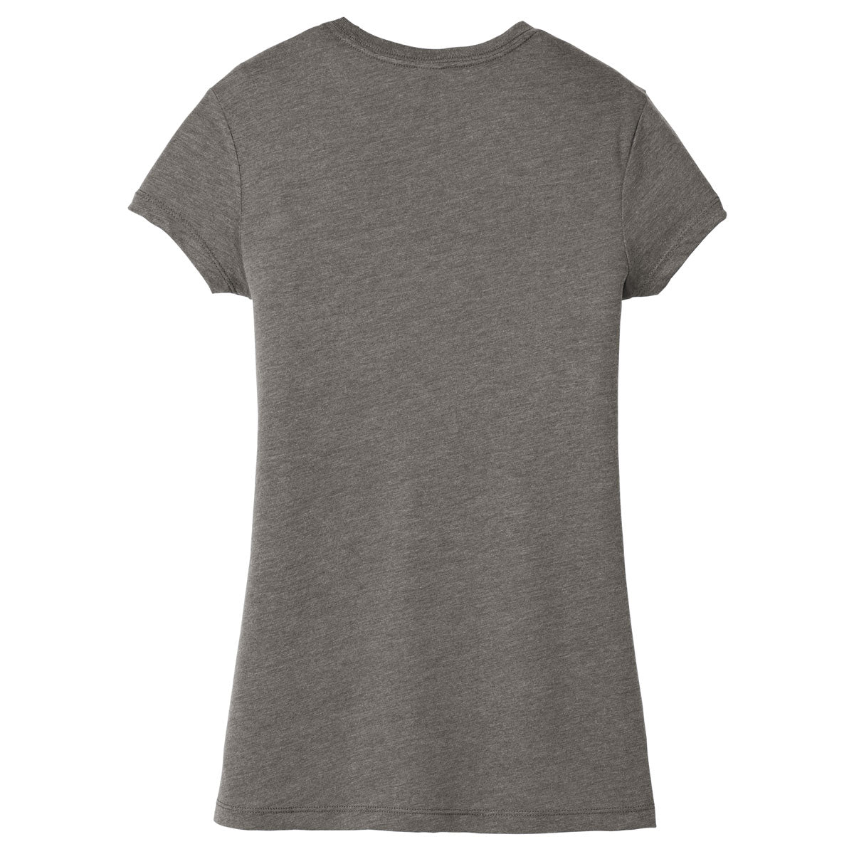 District Women's Grey Frost Fitted Perfect Tri Tee: A Fashion Must-Have