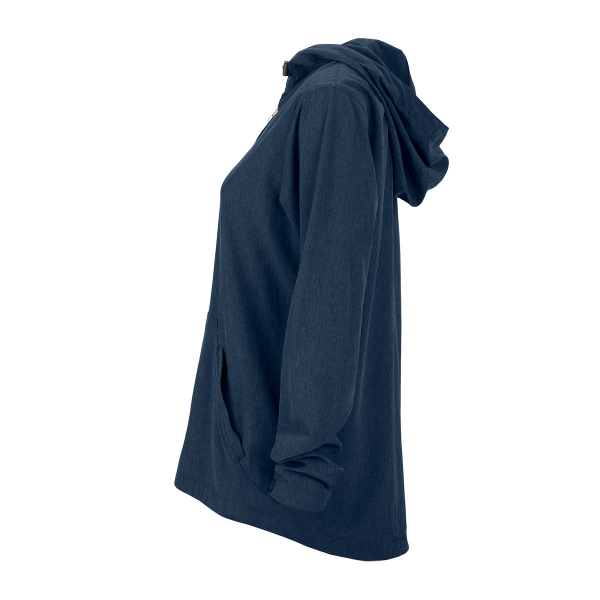 Vantage Women's Denim Stretch Pullover Anorak - A Fashionable Corporate Outerwear
