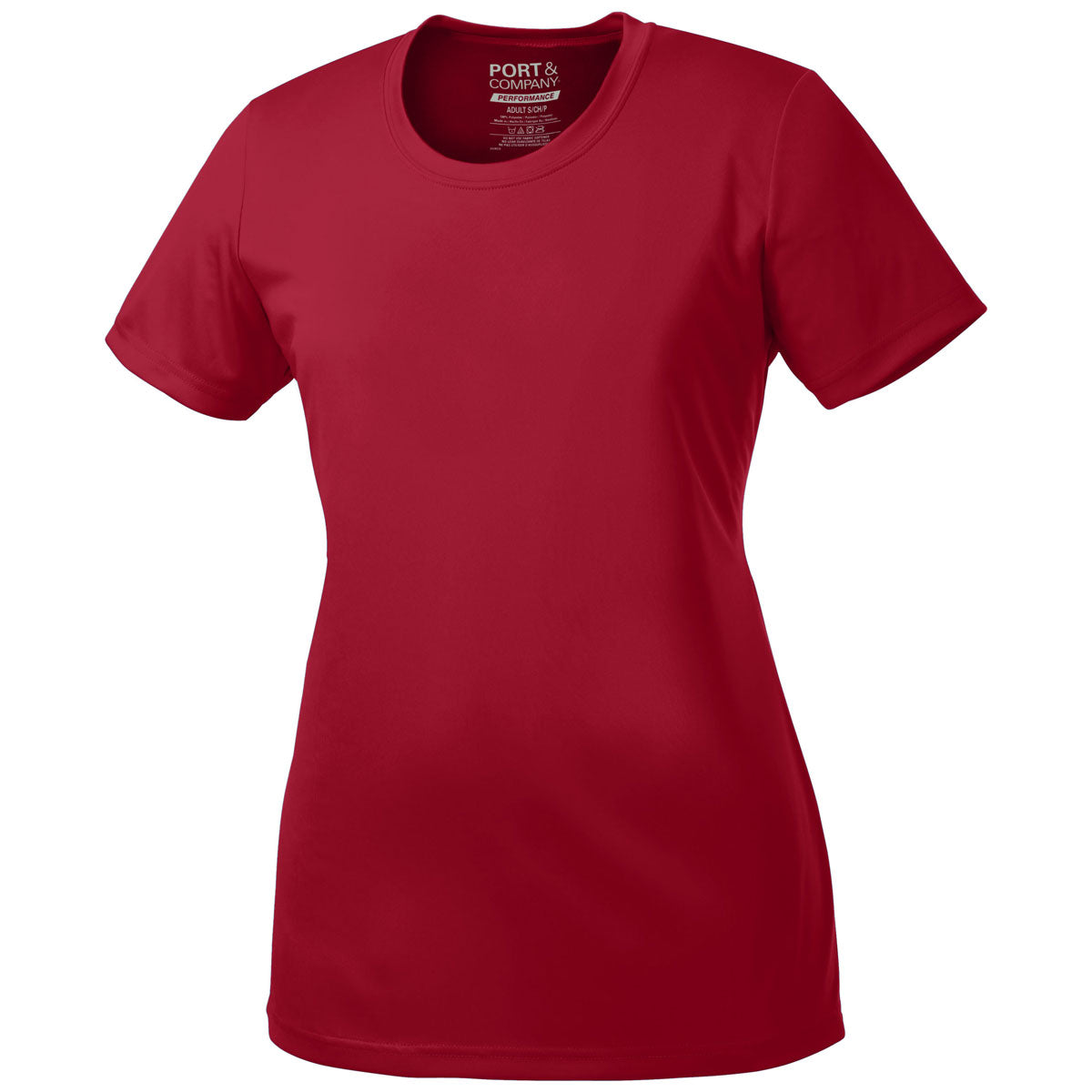 Port & Company Women's Stunning Red Performance Tee