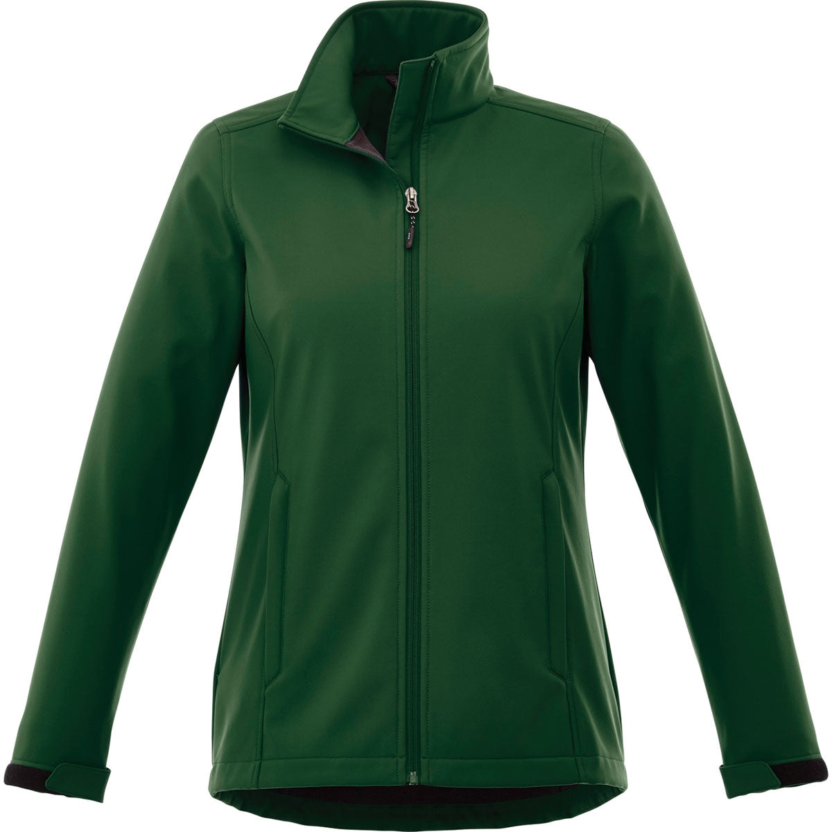 Elevate Women's Forest Green Maxson Softshell Jacket: Your Ultimate Weather Companion