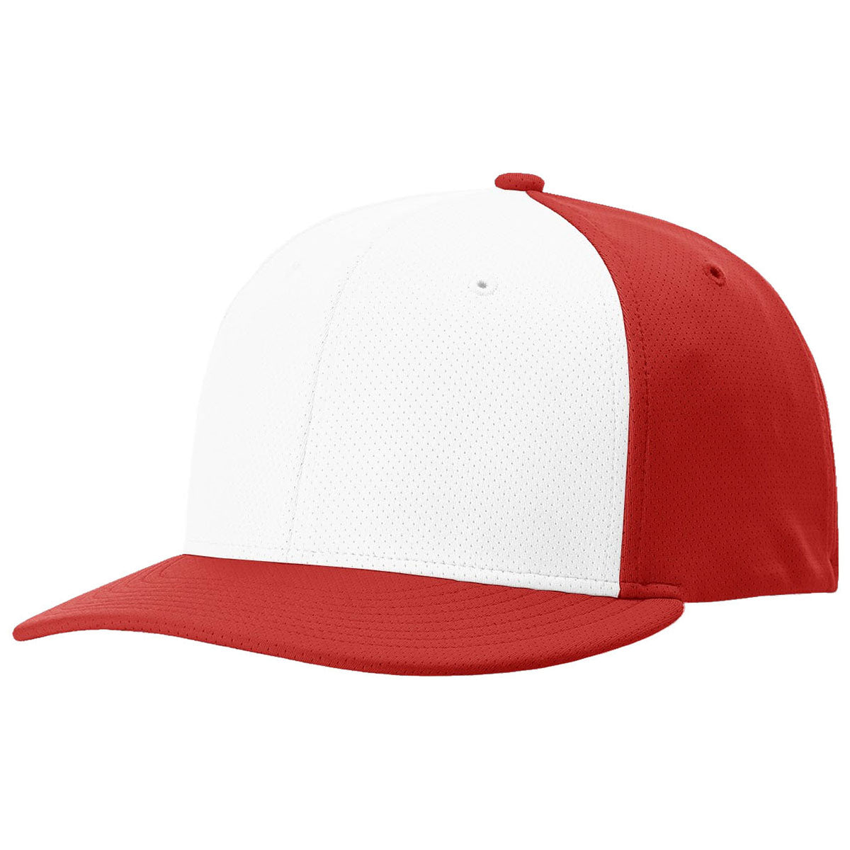 Richardson White/Red Matrix R-Flex Custom Logo Cap: A Stylish Branding Essential