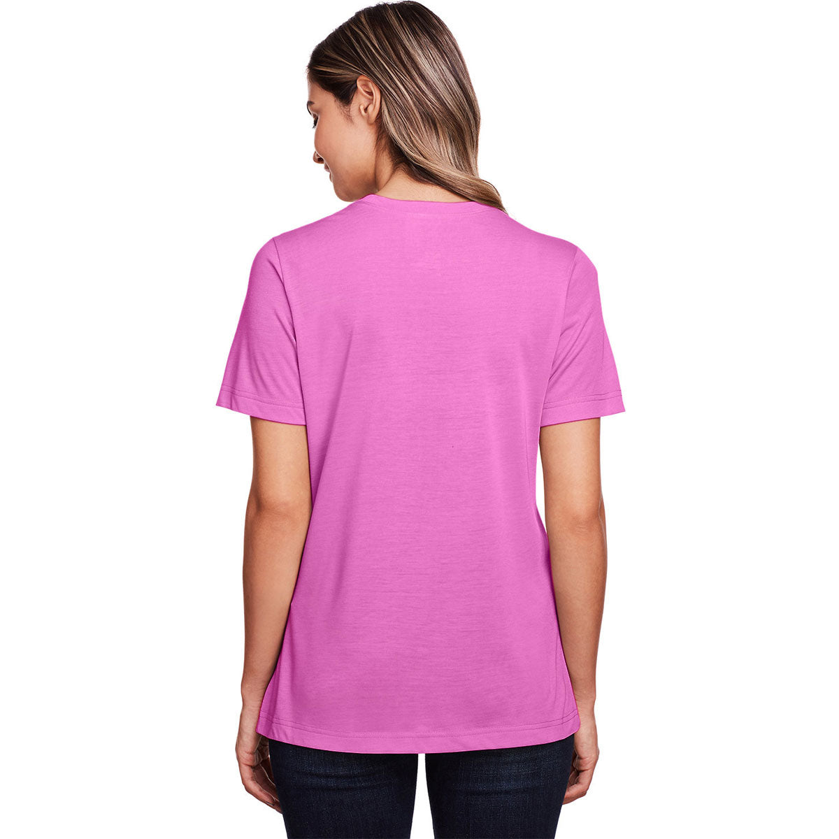 Core 365 Women's Charitable Pink Fusion ChromaSoft Performance T-Shirt - Unleash Your Style!