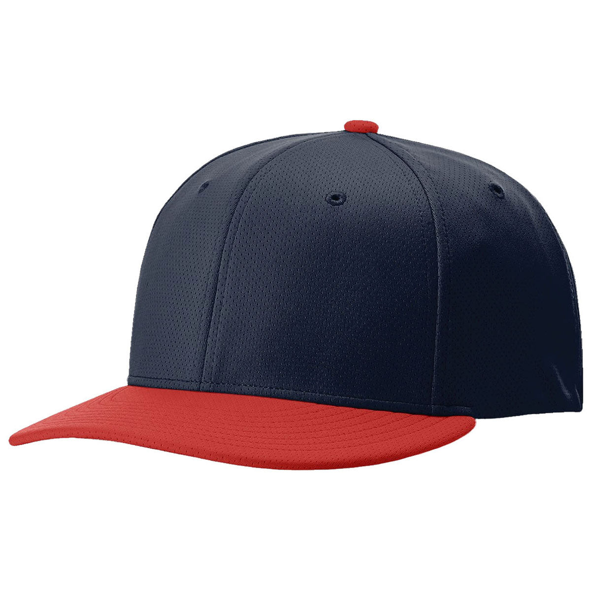 Richardson Navy/Red Matrix R-Flex Custom Logo Cap - Stand Out in Style!