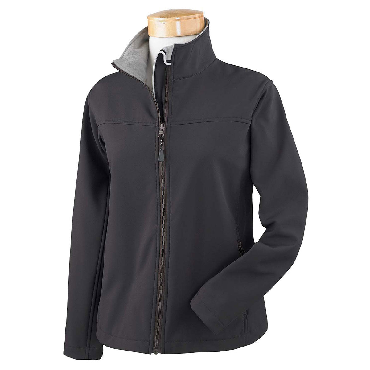 Devon & Jones Stylish Women's Black Soft Shell Jacket