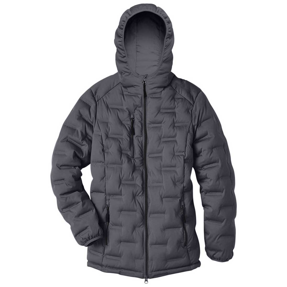 North End Women's Carbon/Black Loft Stylish Puffer Jacket