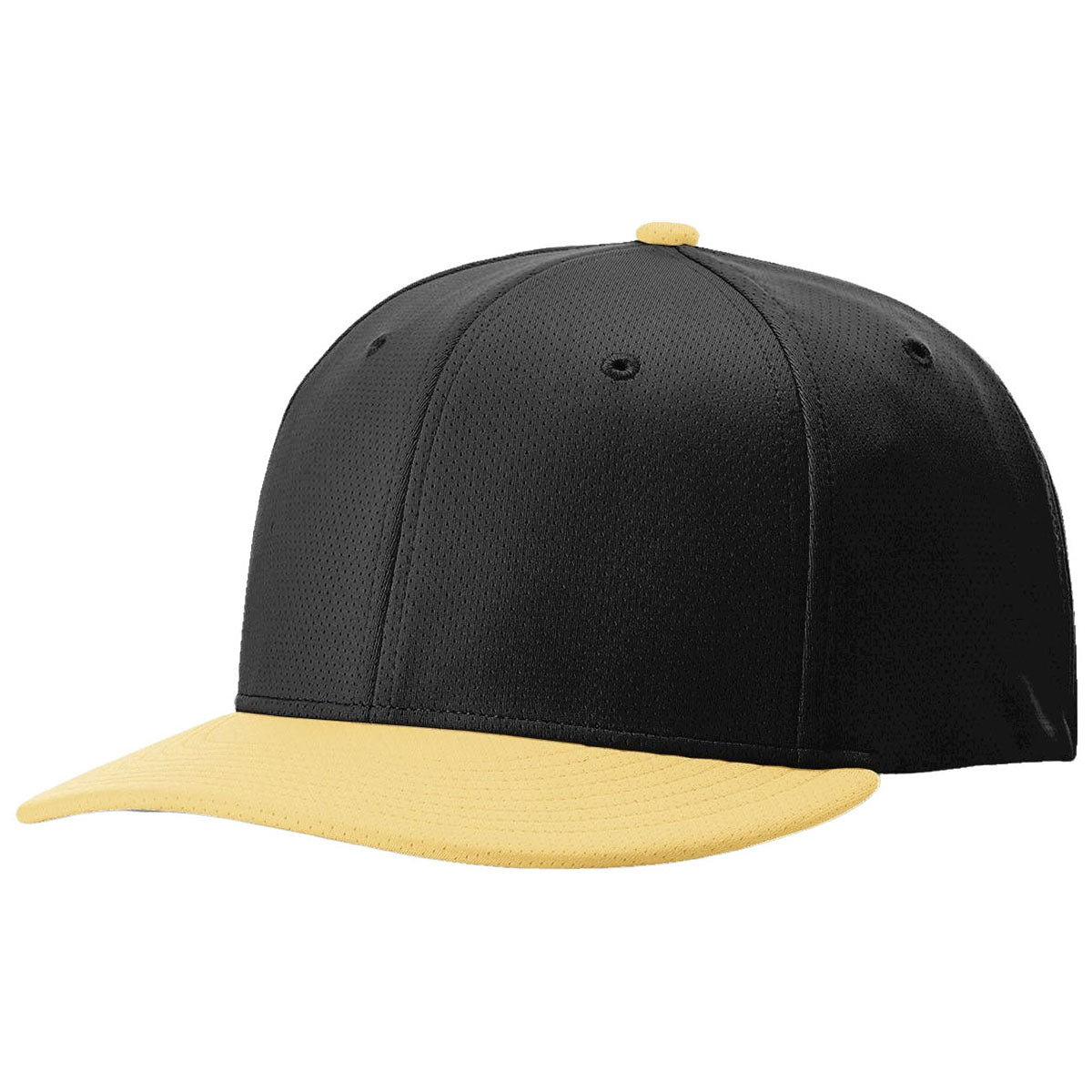 Richardson Black/Vegas Gold Matrix R-Flex Cap: A Stylish Branding Essential