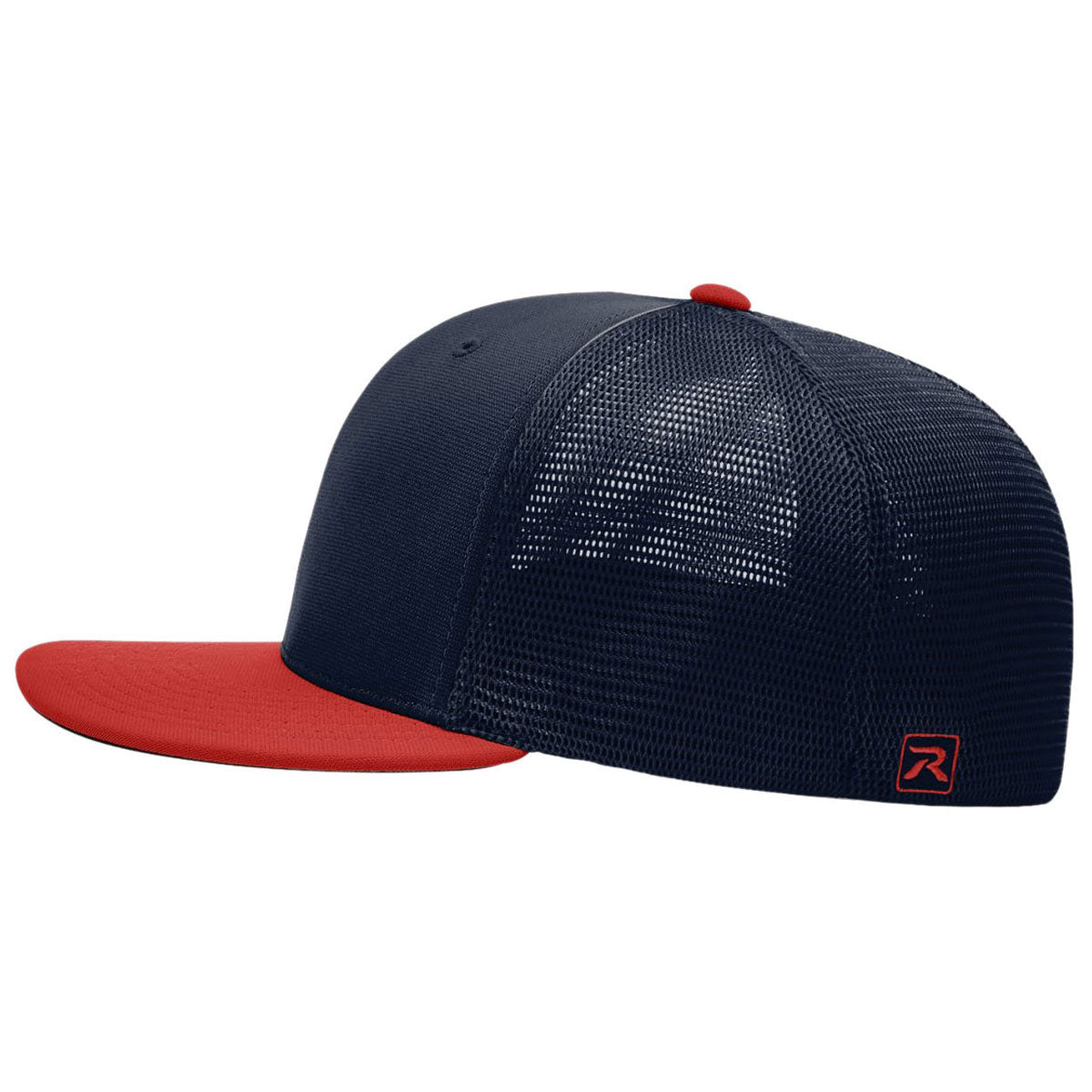 Richardson Navy/Red R-Flex Pulse Mesh Hat: A Patriotic Blend