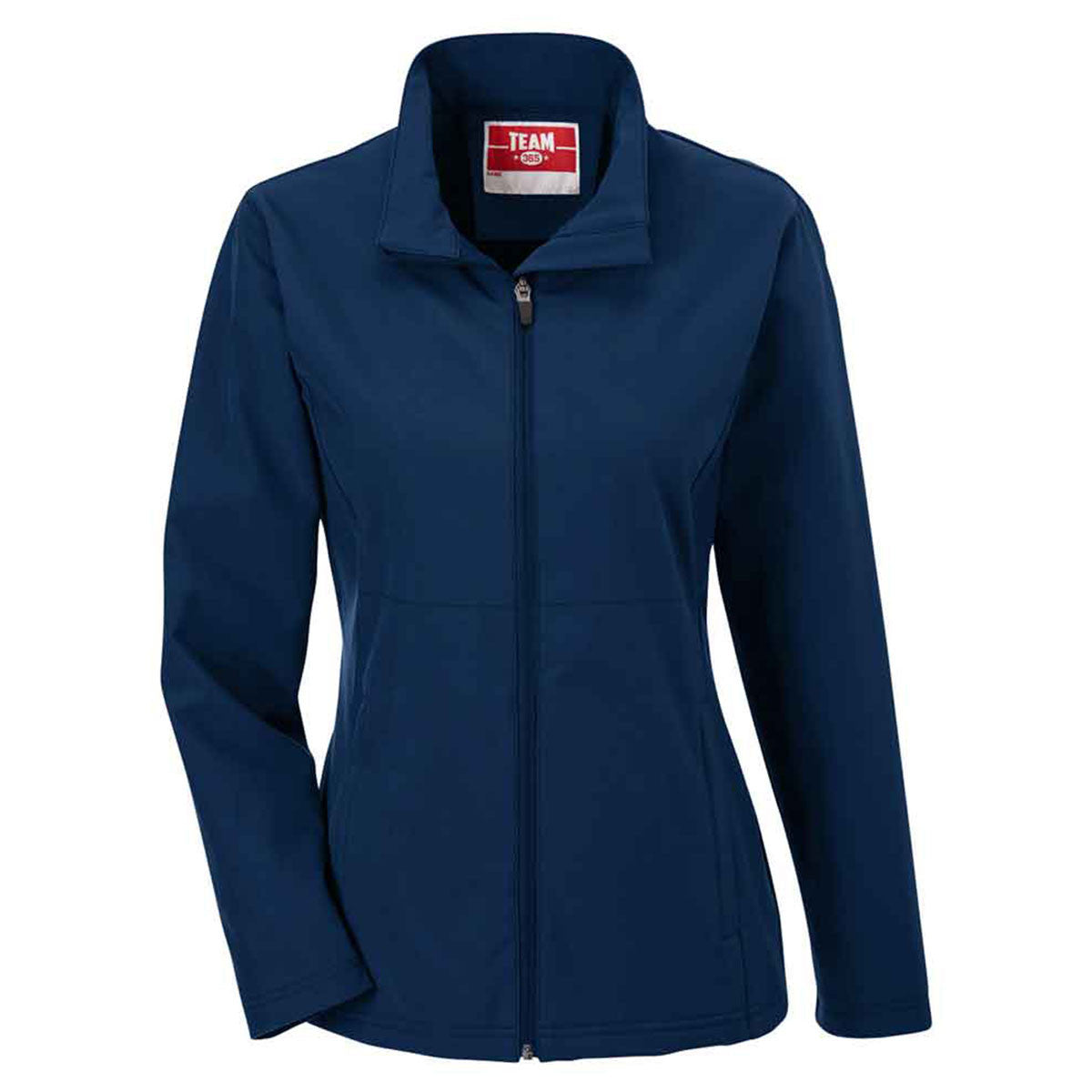Team 365 Women's Dark Navy Sport Leader Soft Shell Jacket - A Fashionable and Functional Must-Have!