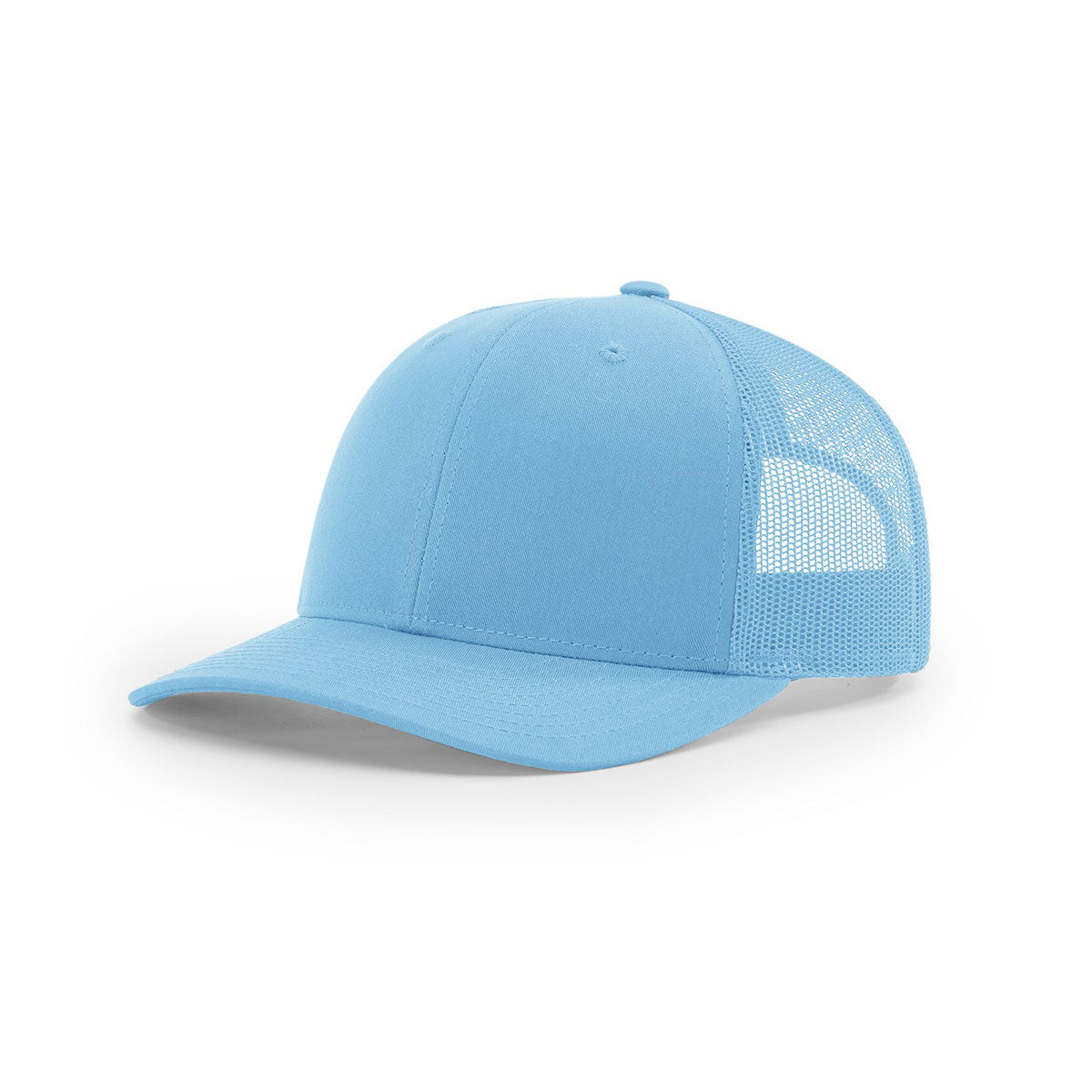 Richardson Columbia Blue Mesh Back Solid Trucker Hat - A Must - Have!