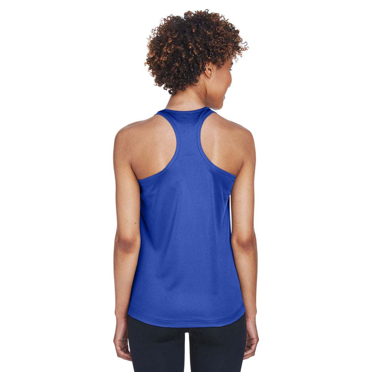 Team 365 Women's Royal Zone Performance Racerback Sports Tank - Unleash Style and Function!