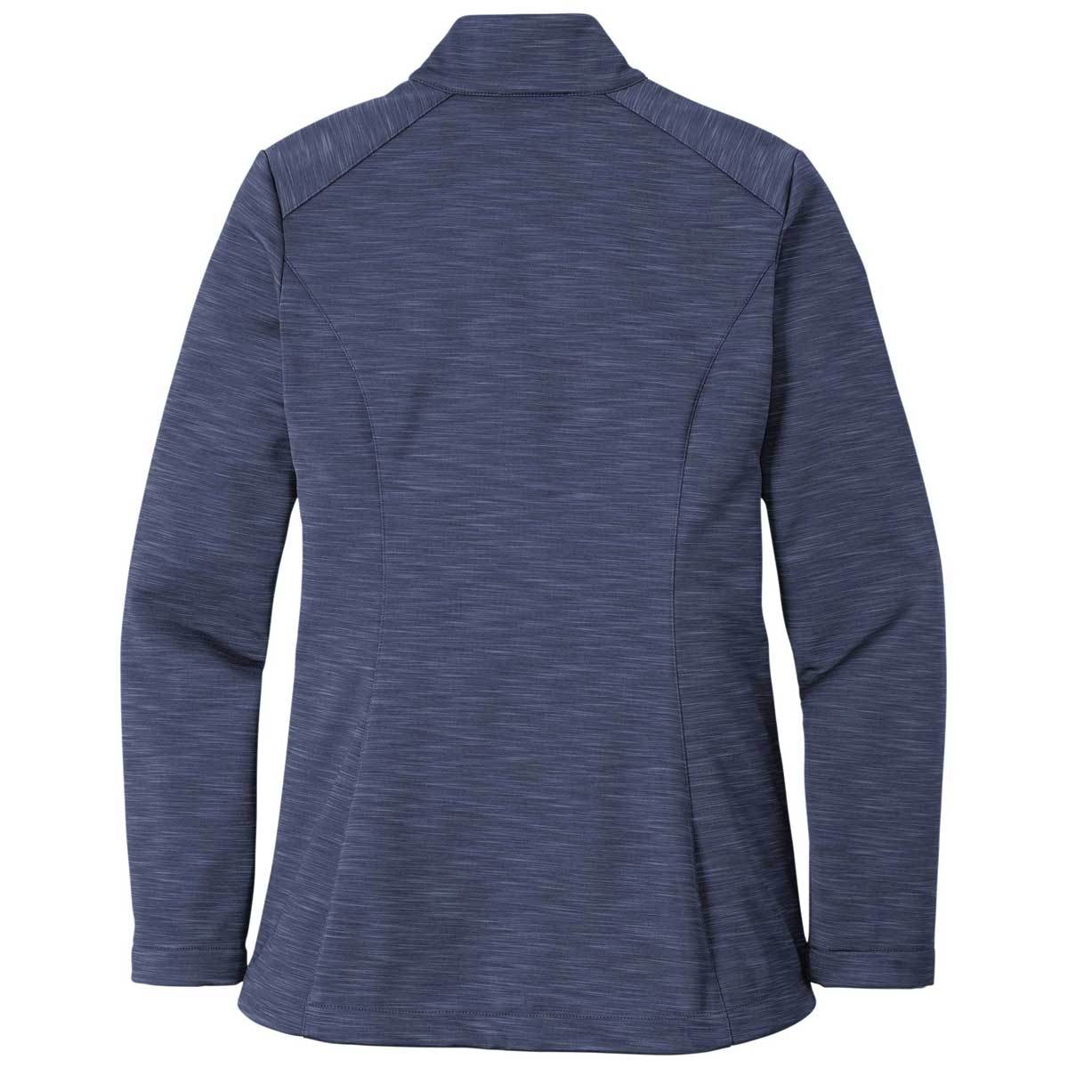 Port Authority Women's Stunning Dress Blue Navy Heather Stream Soft Shell Jacket