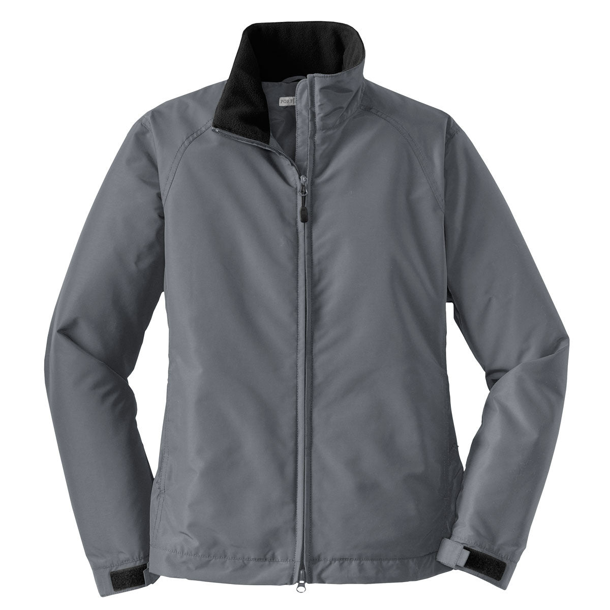 Port Authority Women's Stylish Steel Grey/True Black Challenger Jacket
