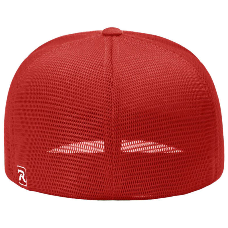 Richardson Red Solid R-Flex Pulse Mesh Hat - A Stylish American Classic