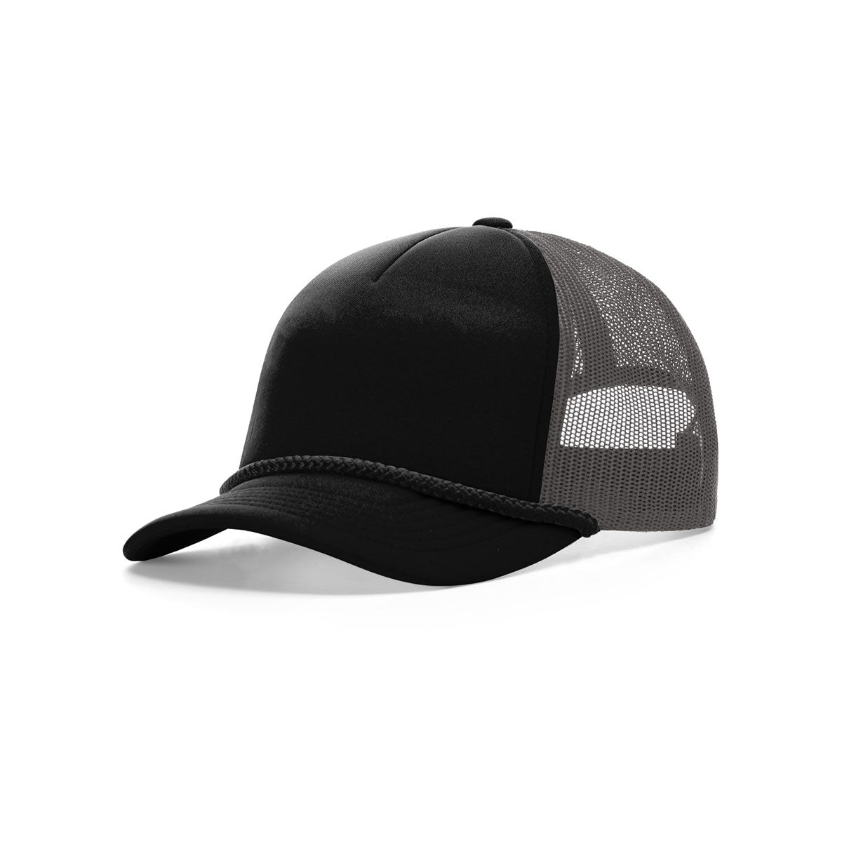 Richardson Women's Stylish Black/Charcoal/Black Low Pro Foamie Trucker Hat