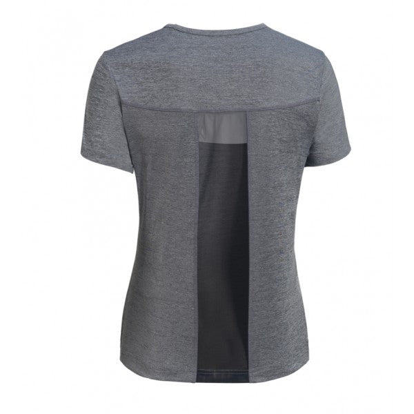 Expert Women's Heather Black Half Moon Tee - A Must-Have for Active Women