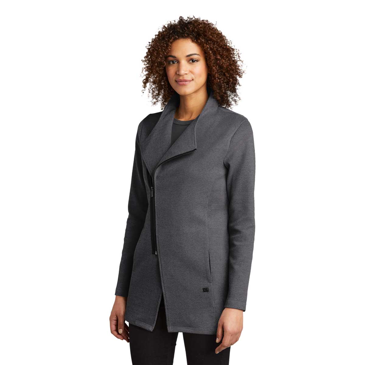 OGIO Women's Blacktop Heather Transition Quarter Zip: Stylish & Versatile