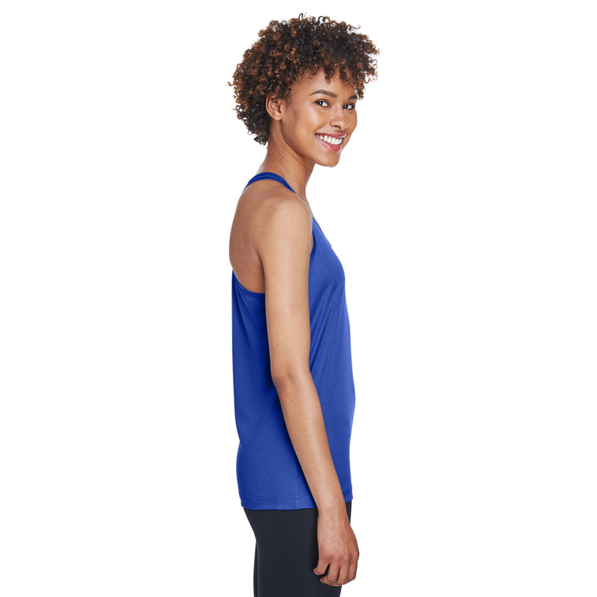 Team 365 Women's Royal Zone Performance Racerback Sports Tank - Unleash Style and Function!