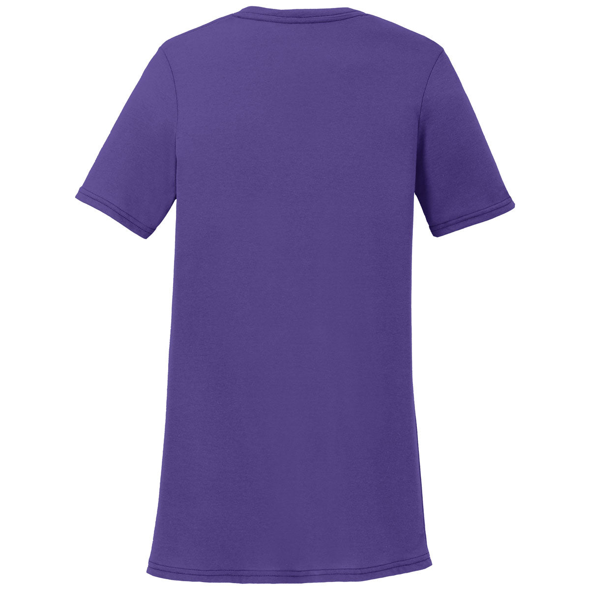 Port & Company Women's Stunning Purple Performance Blend V-Neck Tee - Grab Yours Now!