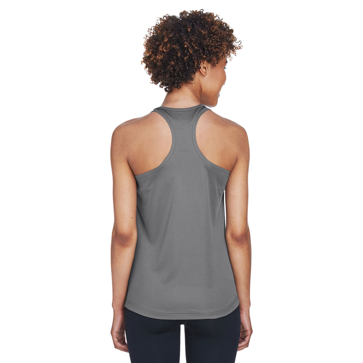 Team 365 Women's Performance Graphite Zone Racerback Sports Tank