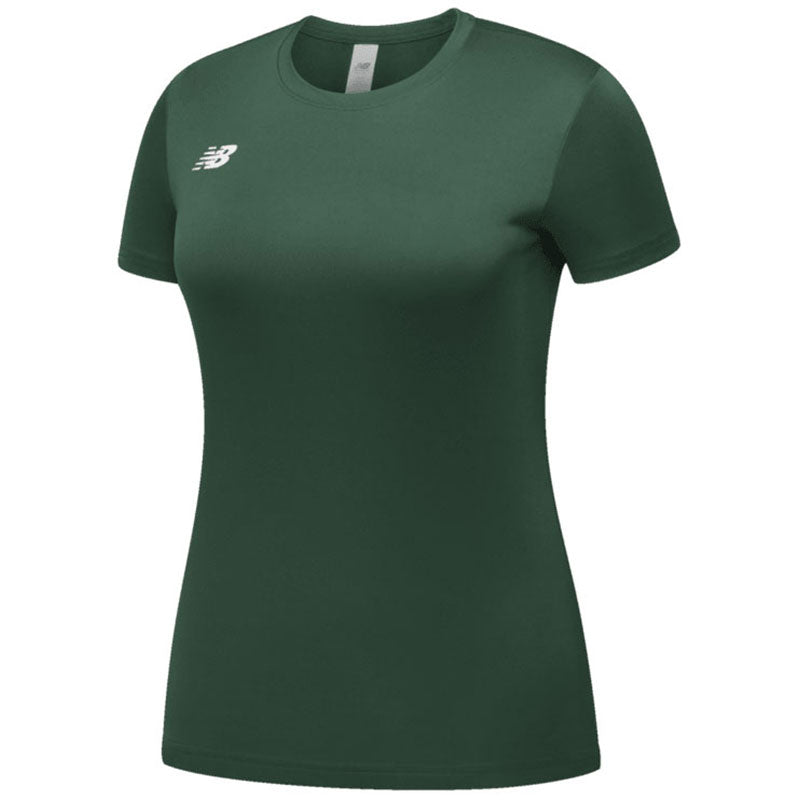 New Balance Women's Dark Green Brighton Team Jersey - Stand Out in Style!