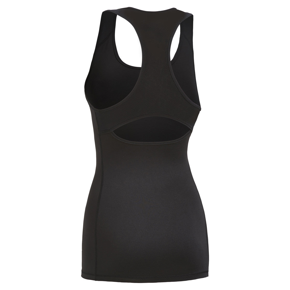 Expert Women's Stylish Black Eyelet Racerback Tank - A Must-Have for Active Ladies