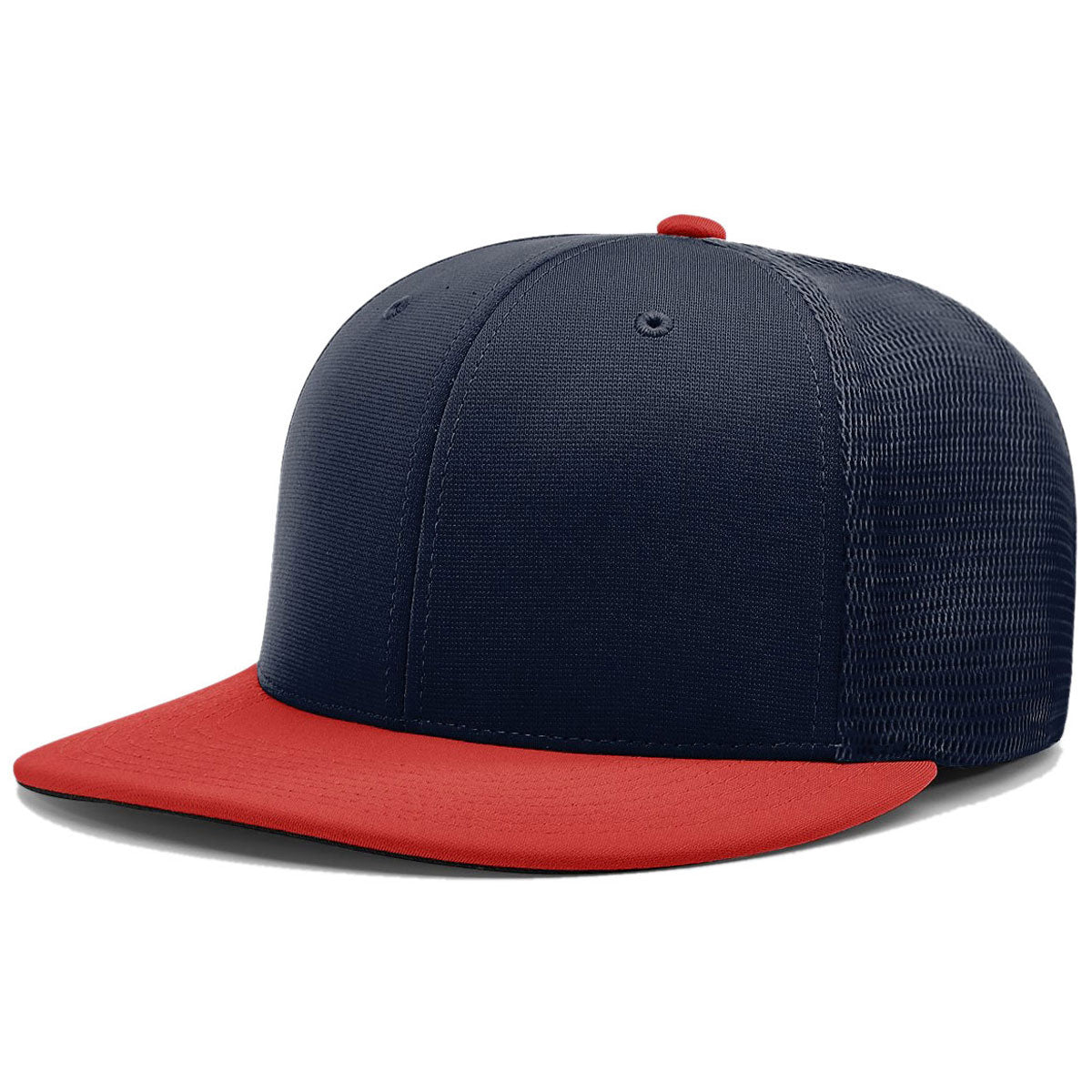 Richardson Navy/Red R-Flex Pulse Mesh Hat: A Patriotic Blend