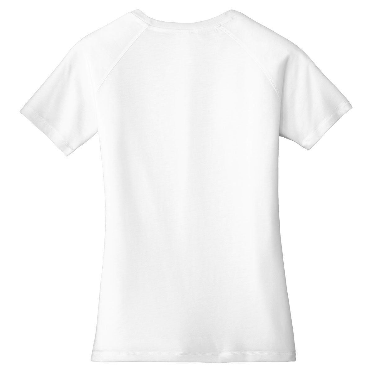 Sport-Tek Women's Stunning White PosiCharge Tri-Blend Scoop Neck Tee - Elevate Your Team Look!