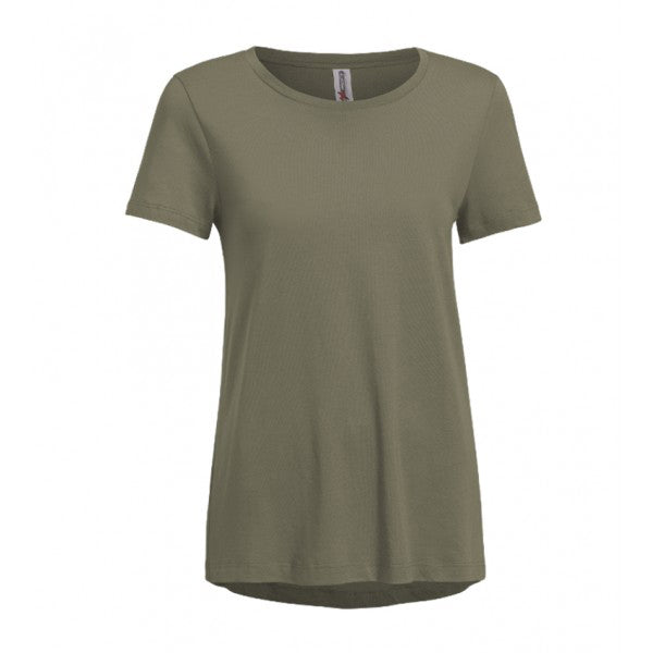 Expert Women's Olive American MoCA Bay Short Sleeve Crew: A Versatile Essential