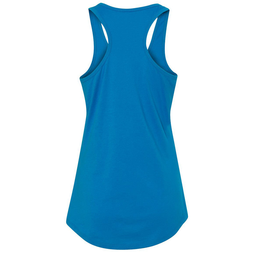 Next Level Women's Stunning Turquoise Ideal Racerback Tank