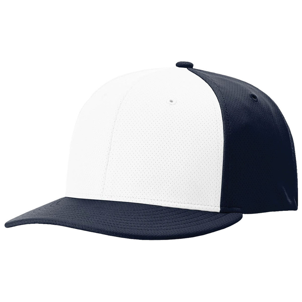 Richardson White/Navy Matrix R-Flex Custom Logo Cap - A Stylish Brand Promoter