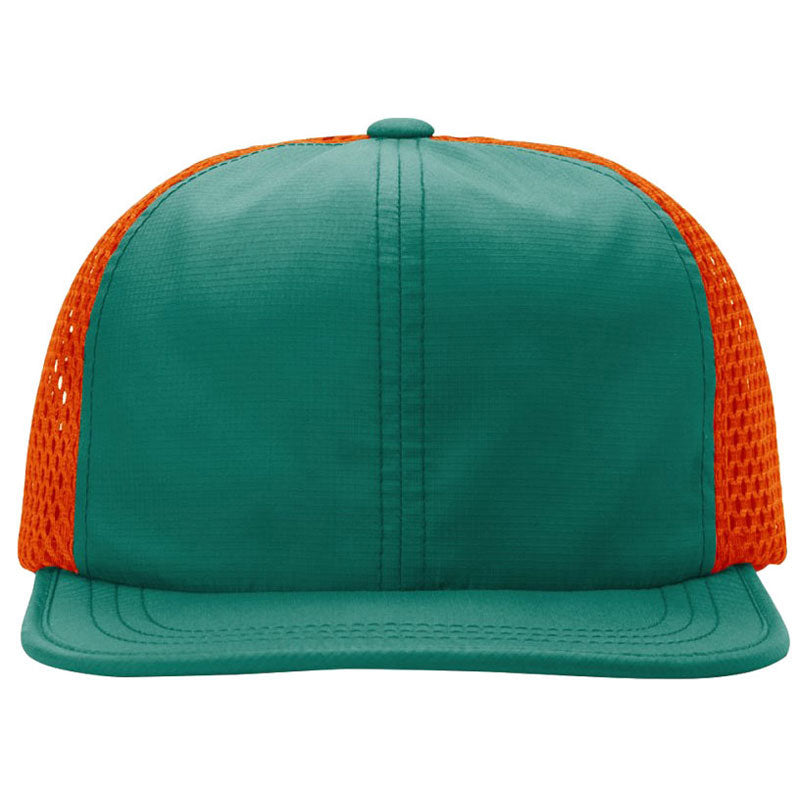 Richardson Teal/Orange Rogue Hat - The Ultimate Outdoor Promotional Hat