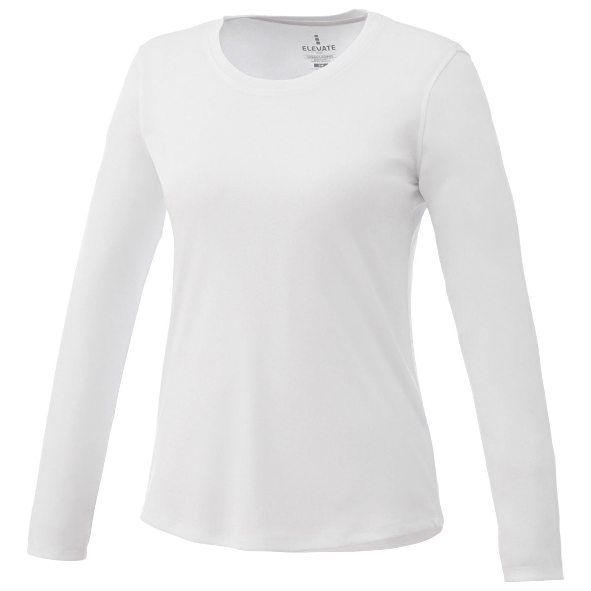 Elevate Women's Stunning White Parima Long Sleeve Tech Tee - A Must-Have Gift!