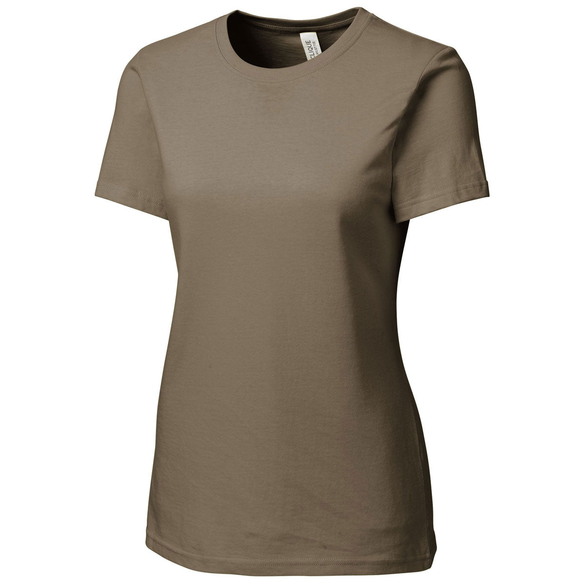 Clique Women's Olive Playlist Tee - The Ultimate Promotional Gift