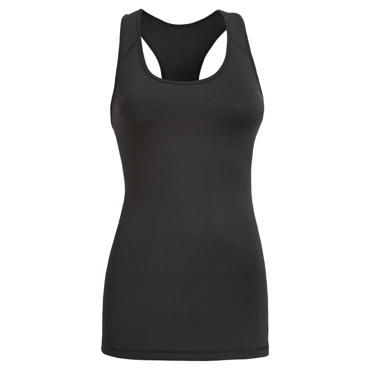 Expert Women's Stylish Black Eyelet Racerback Tank - A Must-Have for Active Ladies