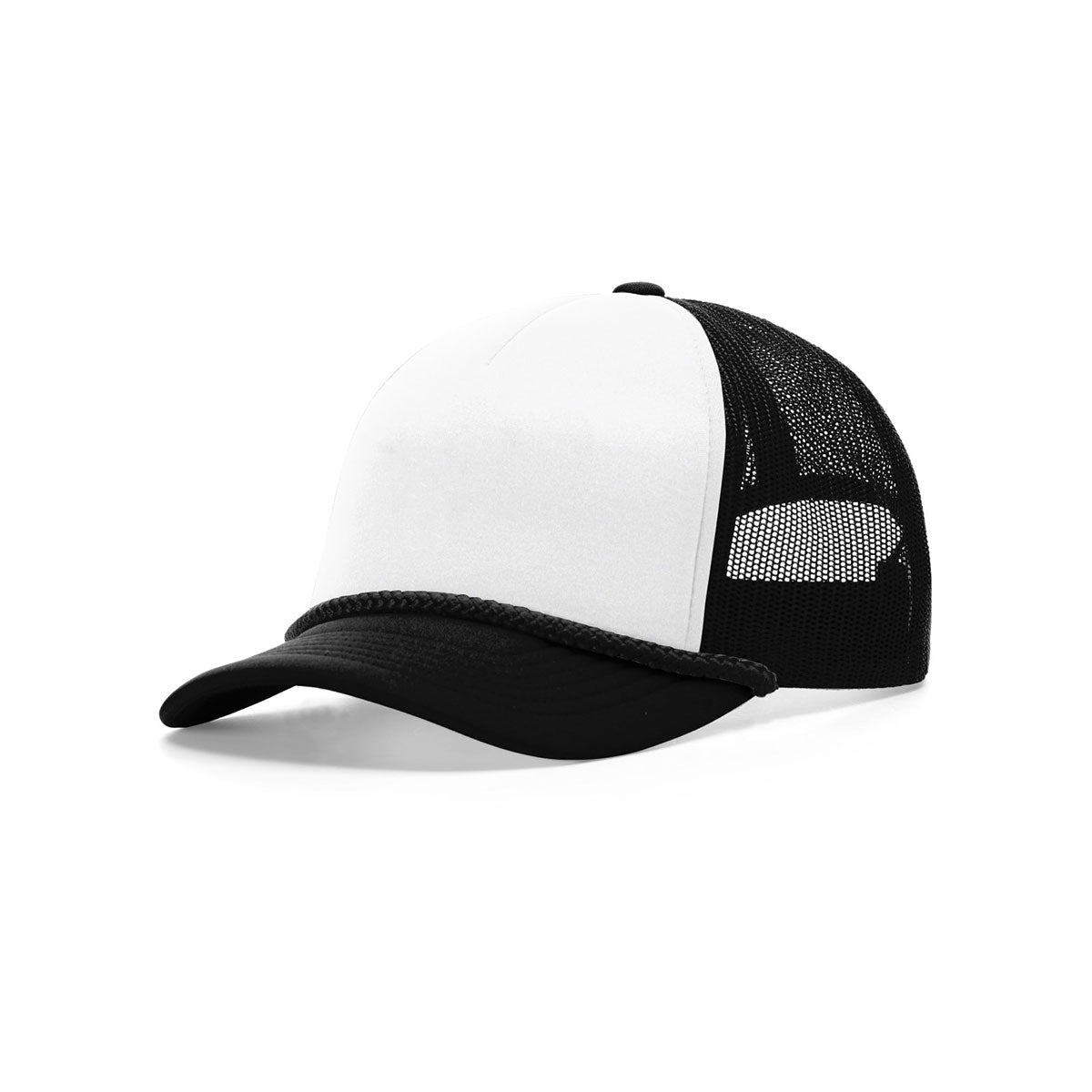 Richardson Women's Stylish White/Black/Black Low Pro Foamie Trucker Hat