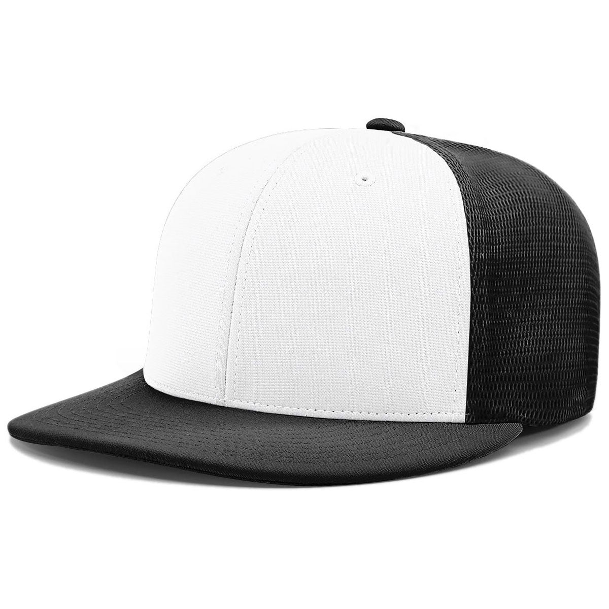Richardson White/Black Alternate Pulse Mesh R-Flex Cap: A Stylish Americana Headwear