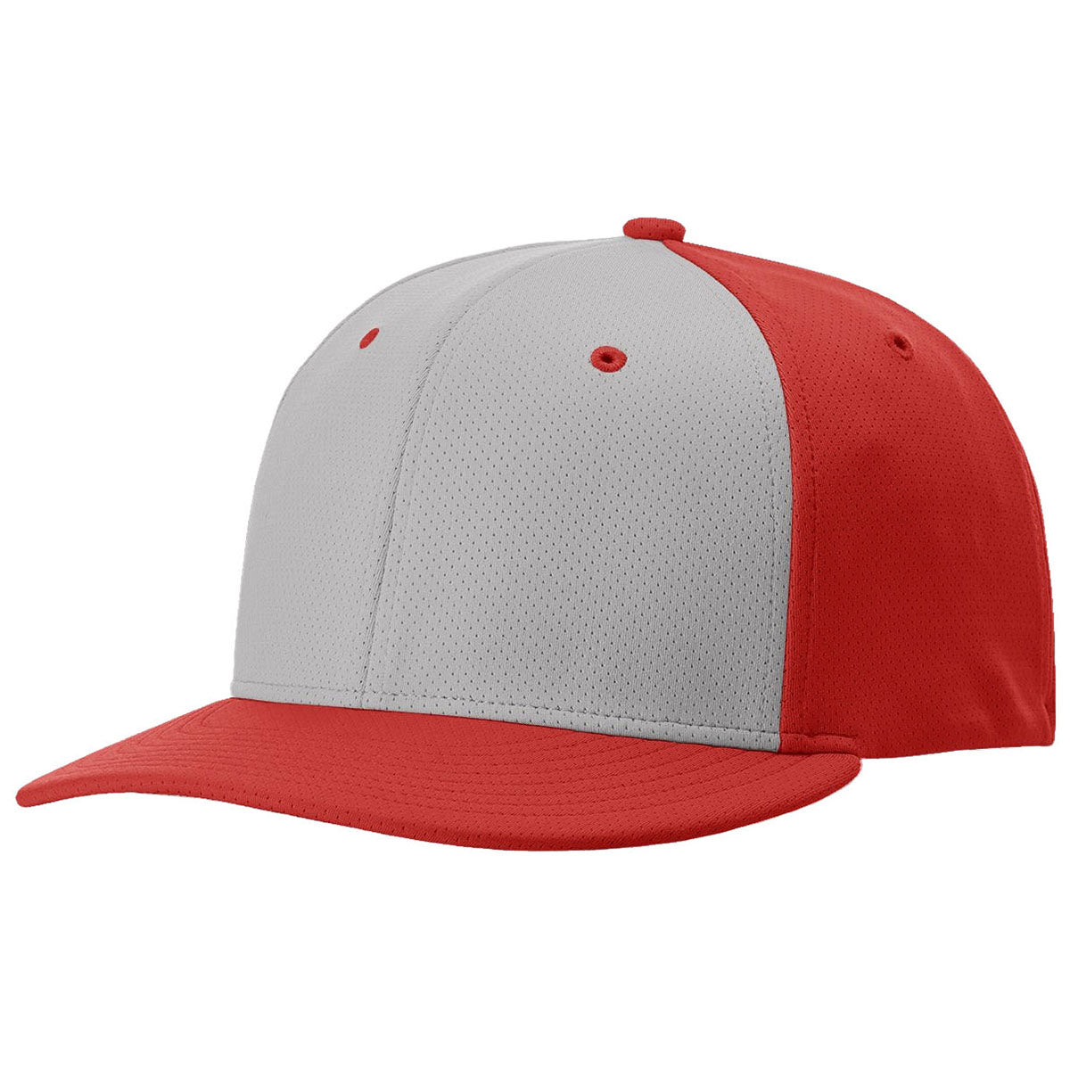 Richardson Grey/Red Matrix R-Flex Cap: A Stylish Branding Essential
